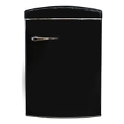 Pemberly Row 3.2 cu. ft. Convertible Refrigerator-Freezer Frost Free in Black