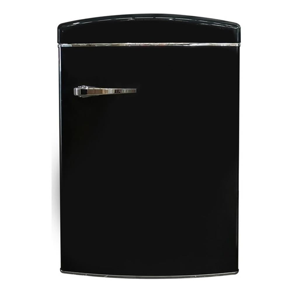 Pemberly Row 3.2 cu. ft. Convertible Refrigerator-Freezer Frost Free in Black