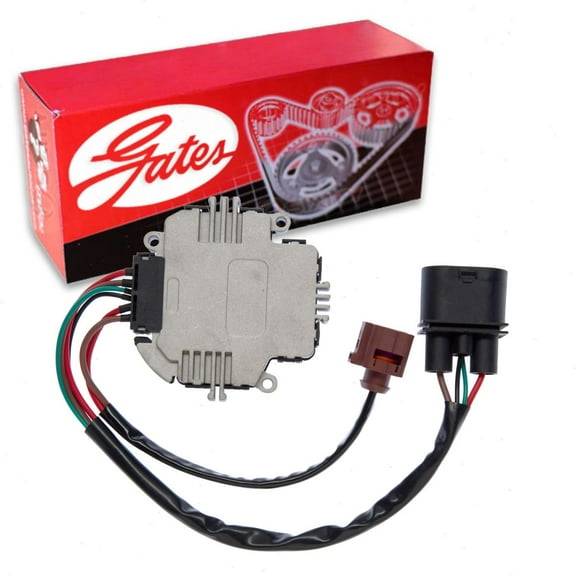 Gates Engine Cooling Fan Module compatible with Volkswagen Passat 2.0L 2.5L 3.6L L4 L5 V6 2006-2012