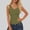 Green, variant on Womens Ribbed Tank Top Y2k Fitted Camisole Sky Blue Summer Soft Sleeveless Top for Ladies