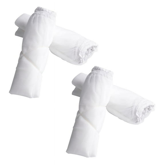 40 Pack Strainer Bag, 5 Gallon Paint with Elastic Top Opening White Fine Mesh Filters Bag for Gardening