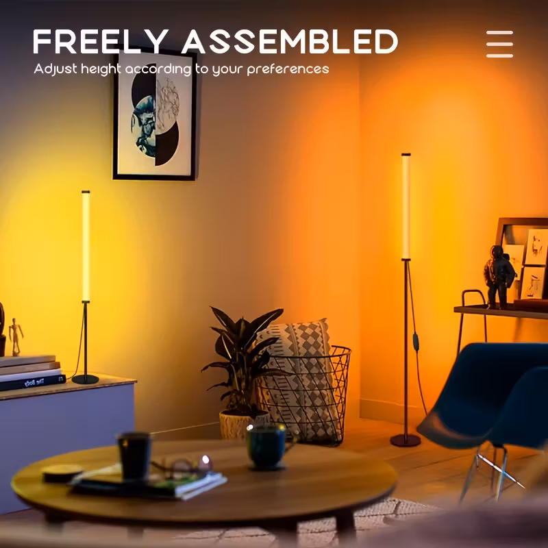 Lámpara de fotografía led decorativa de estudio alimentada por USB interior con cambio de color RGB