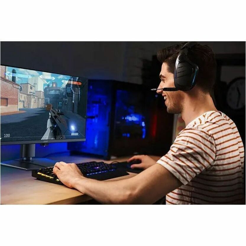 MSI MAG 274QP QD-OLED X24 27" Class WQHD Gaming OLED Monitor - 16:9 - Metallic Black - 26.5" Viewable - Quantum Dot OLED - 2560 x 1440 - 1.07 Billion Colors - Adaptive Sync - 400 Nit - 0.03 ms - 24...