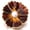Brown, variant on Choose Color | Big Pearl Flower Snap Jewelry Ginger Charm Button Fits Custom Necklaces, Bracelets