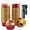 Red Gold, variant on Large Cupcake Liners Baking Cups 50 Pack, 5oz Foil Muffin Cups Muffin Tins,Disposable Ramekins Tins with Lids and Spoons,Cupcake Wrappers Holders for Wedding Bakery-Red in gold
