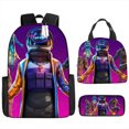 thumbnail image 1 of Fortress Night Children's Schoolbag Primary And Secondary School Student Backpack Lightweight Digital Print Lunch, 1 of 1