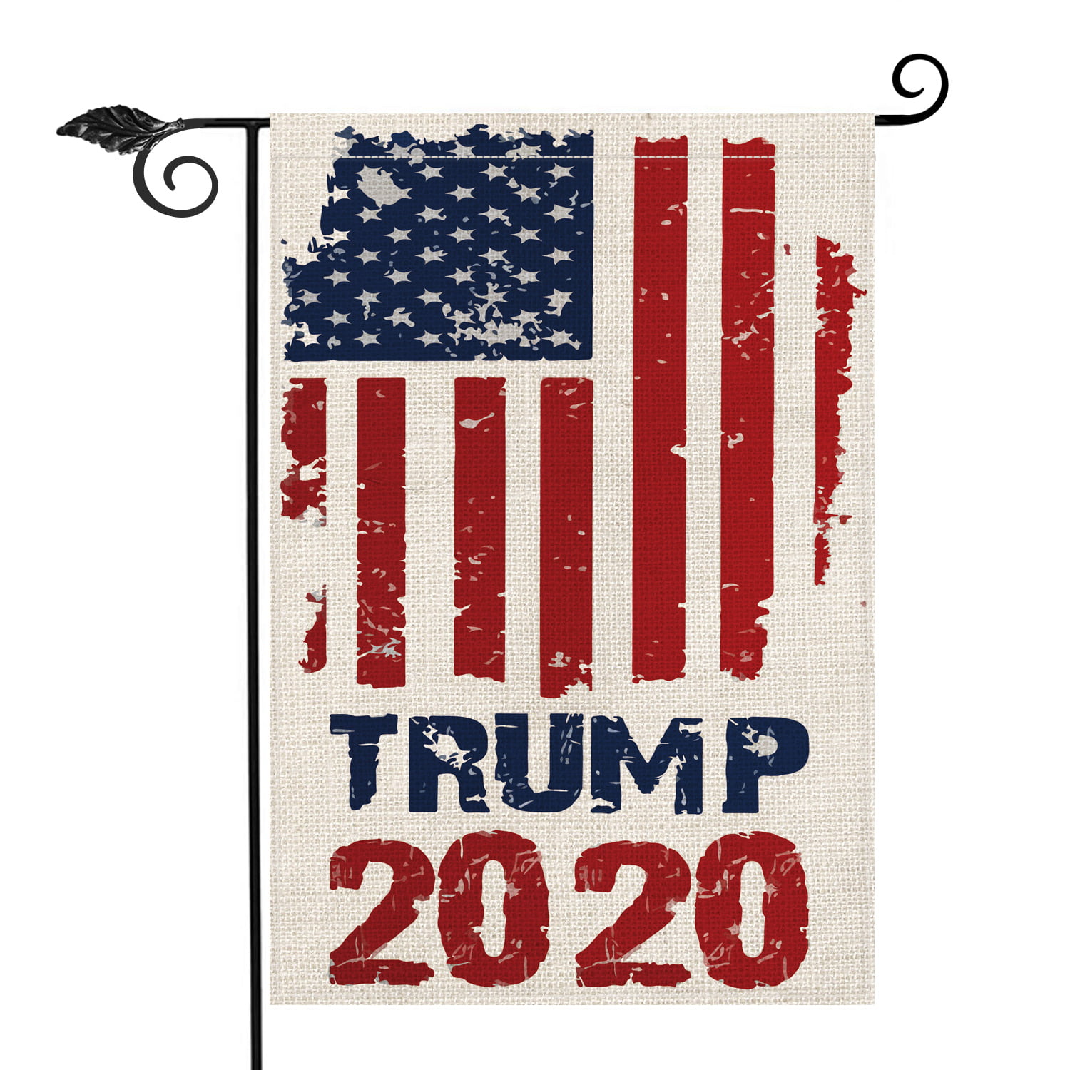 Trump 2020 Garden Flag 12"x18" Keep America Great For President Election Outdoor 