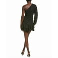 thumbnail image 2 of Endless Rose womens  One-Shoulder Mini Dress, m, Black, 2 of 3
