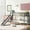 Gray, variant on Full Size Low Loft Bed With And Slide In Gray For Bedroom Relaxation Construction Fun