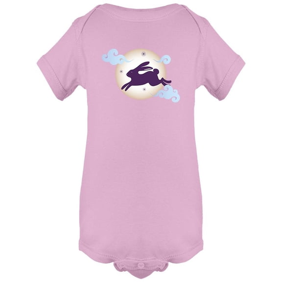 Bunny Jumping On The Moon Bodysuit Infant -Image by Shutterstock, 12 Months