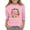 Pink, variant on Grblisyd GirlsTops 3/4 Sleeve Back To School Kids Cute Letter Print Crewneck T-Shirts Summer Blouse Graphic Tees 10-12 Years