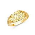 thumbnail image 1 of FB Jewels 14K Yellow Gold Mothers Fashion Anniversary Ring Size 8.5, 1 of 1