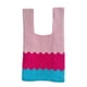 thumbnail image 4 of Bolso de mano de punto para mujer, bolso de compras, bolso bandolera estético moderno, bolsos para Rosa roja, 4 of 9