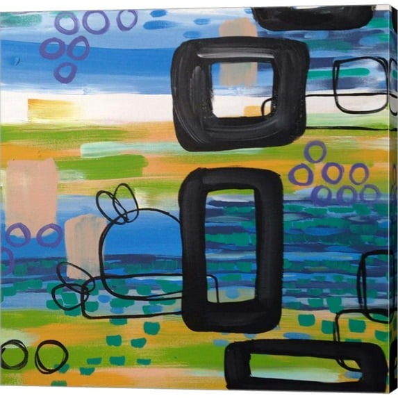 Great Art Now Abstract II by Valerie Wieners, Canvas Wall Art, 12W x 12H