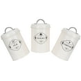thumbnail image 1 of Sealed Can, 3Pcs/Set Tea Canister, Durable Thickened Iron  for Tea Coffee Sugar, 1 of 8