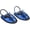 Black and blue, variant on Yihuala Professional Swimming Paddle Hands Flippers Swim Training Hand Paddles for Swimmers And Fitness Enthusiasts Enduring
