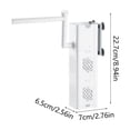 thumbnail image 2 of Aquarium Filter Pump for Fish Tank, Submersible Internal Water Circulation Filtration System, Low Noise Multi-Stage Filter, White Plastic, 110V Power Head, 2 of 5