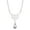 Multicolor, variant on Celtics Knot Pendant Necklace Pearl Crystal Rhinestone Chain Choker Necklaces