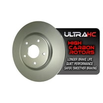 UltraHC Coated High Carbon Brake Rotor, Front UR004959, Chrysler Town & Country 2016-2012
