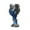 Blue, variant on Dragon Claw Goblet with Stainless Steel Insert, Fantasy Medieval Style Chalice for Themed Parties and Decor, 7oz