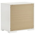 thumbnail image 3 of Ivon Nightstand, 2 Drawers, 26 Inch Modern Glossy White Solid Hardwood, 3 of 7