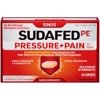 SUDAFED PE Pressure + Pain Maximum Strength Caplets for Adults 24 ea
