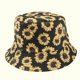 thumbnail image 1 of Sombreros de verano con protección solar, estampado de girasoles, para exteriores, estilo pescador, para mujer, 1 of 4