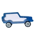 thumbnail image 2 of DOLITY Car Shaped Piggy Bank Creative Educational Toys DIY Name Decor Multipurpose Tips Blue, 2 of 9