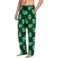 thumbnail image 4 of Top-kevin Multi- Alien Pajama Pants for Men PJs Bottoms Sleepwear Lounge Pants with Pockets, 4 of 13