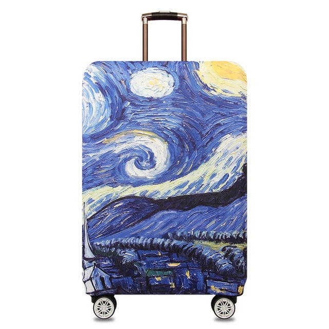 World Map Design Luggage Protective Cover Travel Suitcase Cover Elastic Dust Cases For 18 to 32 Inches Travel Accessories 7 XL