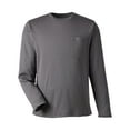 thumbnail image 4 of Harriton M118L Unisex Charge Snag and Soil Protect Long Sleeve T-Shirt-Dark Charcoal-4XL, 4 of 6