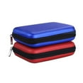 thumbnail image 3 of Hicess Portable Zipper Closure Earphones 2.5inch Hard Dive Memory Card Storage Case Bag, 3 of 7