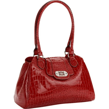 George - Women's Flap Satchel Handbag - Walmart.com