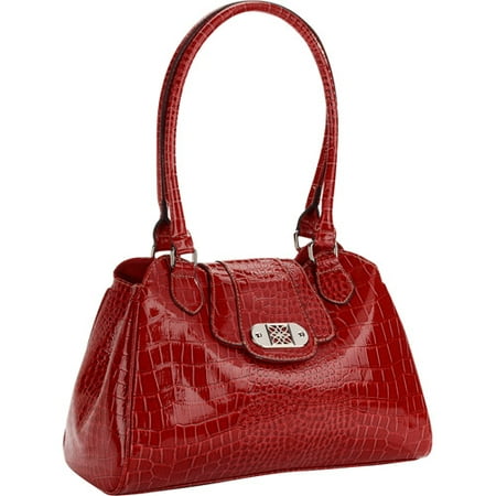 George - Women's Flap Satchel Handbag