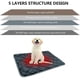 thumbnail image 4 of Almohadilla térmica para mascotas, manta autocalentable para gatos y perros, lavable, estera térmica interior con apagado automático, 4 of 6