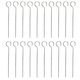 thumbnail image 1 of 50 Pcs Barbeque Grill Grilling Metal Sticks Barbecue Skewer Stand Wide Grilling Skewers, 1 of 2