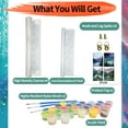 thumbnail image 2 of JYLMOOD Paint by Numbers Kit for Adults, DIY Colorful Painting with Paintbrush, Home Decor Gifts, 30x40cm, 2 of 8