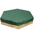 thumbnail image 3 of Cubierta de caja de arena Yuarrent de tela Oxford impermeable para exteriores verde 140 * 110, 3 of 6