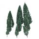 thumbnail image 4 of 30Pcs 1,9 Pulgadas - 6.3 Pulgadas Tren Serie Paisaje Modelo Piramidel Arboles Escala 1/50, 4 of 4