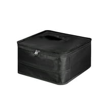 TACILIP Clothing Storage, Hanging Packing Cubes Portable Closet Shelves Travel Garment Organizer for Luggage Suitcase with Breathable Perforated Material, Gifts for Her