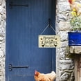 thumbnail image 2 of Chicken Coop Sign Vintage Vintage Hanging Plates Garden Plaques Wall Decor Home Decoration Farm Accessories for Outdoor Backyard No.3, 2 of 7