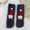 thumbnail image 2 of Baqcunre Clearance! Socks for Women,Christmas Socks Cotton Socks Novelty Colorful Patterns Christmas Socks Dress Socks Cute Design Socks for Men Women Xmas Party 1Pack Navy, 2 of 4