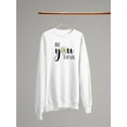 thumbnail image 3 of Daisy Be Youtiful Sweatshirt Women -Image by Shutterstock, Female Small, 3 of 4
