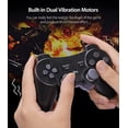 thumbnail image 2 of XYCCA Wireless Controller Compatible with PS3, Controller Replacement for PS3 with Upgraded High-Precision Joystick, Wireless Remote Gamepad with Charger Cable (Black), 2 of 7
