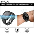 thumbnail image 3 of 2WIN2BUY Apple Watch Band with Case Crystal Cover for iWatch Series 8 Ultra 49mm Rugged Shockproof Sport Band for Apple Watch with Protective Cases, for Men and Women(Black), 3 of 5