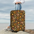 thumbnail image 7 of Fuzoiu Chrysanthemum turkey Print Suitcase Cover,Washable Luggage Covers for Suitcase,Elastic Luggage Protector Cover,Scratch Resistant Travel Suitcase Covers-Medium, 7 of 7