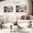 thumbnail image 4 of Elephant Stock Lake Tahoe Landscape Wall Art - Horizontal Multi Panel Canvas - Living Room Wall Decor - Nature Multi Panel - White And Teal Decor - 45" x 28", 4 of 8