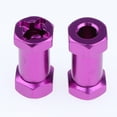 thumbnail image 3 of Adaptador de cubo hexagonal Hugo para Wraith CC01 AXIAL SCX10 12mm 20mm 25mm Púrpura, 3 of 7