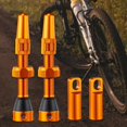 thumbnail image 2 of Tubeless Valve Stem 60mm Tubeless Bike Valve Stem Kits with Integrated Valve Core Remover Tool and Valve Stem Caps, blue, 2 of 5