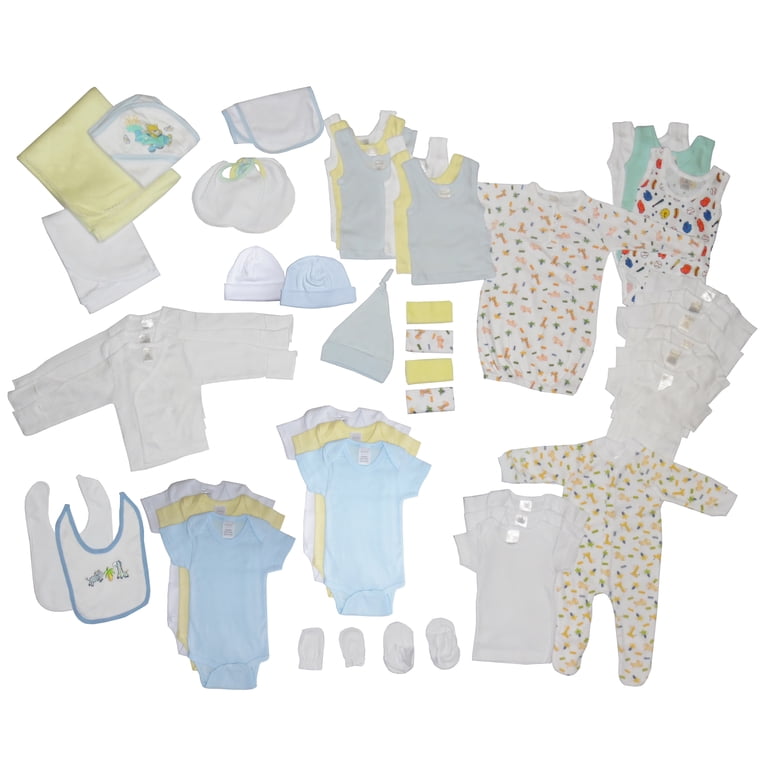 Boy 45 Piece Baby Starter Set Box - Walmart.com